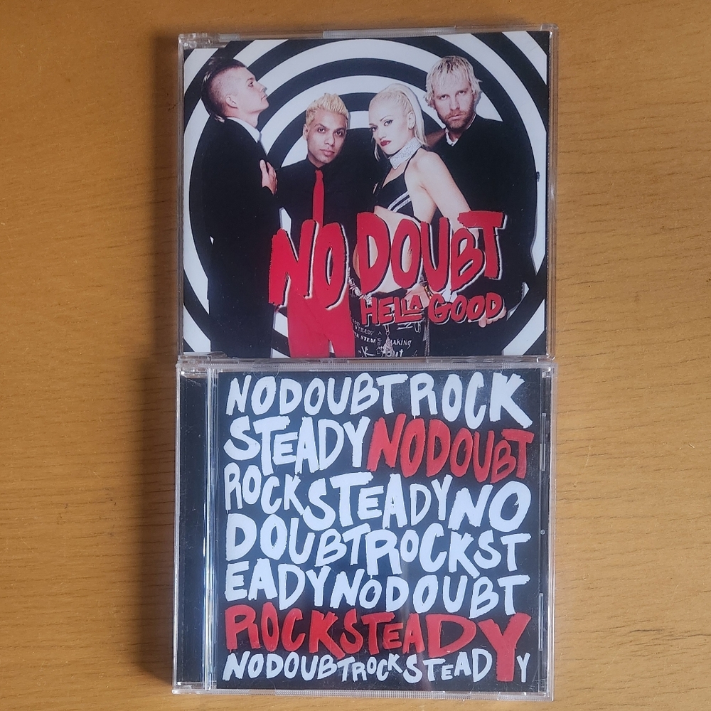 No Doubt - Hella Good and Rock Steady 2000s CDs (Lot of 2) 